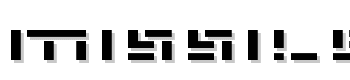 Missile-Man-Expanded font